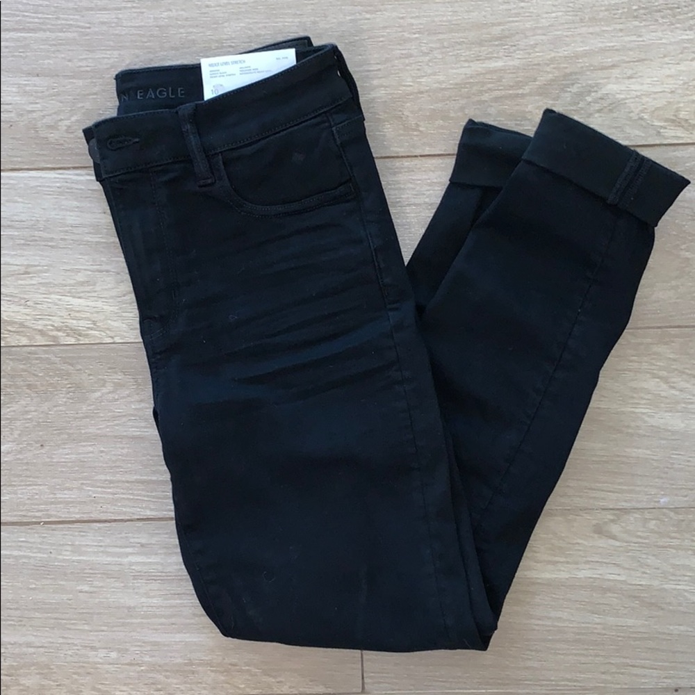 New Black American Eagle Jeans